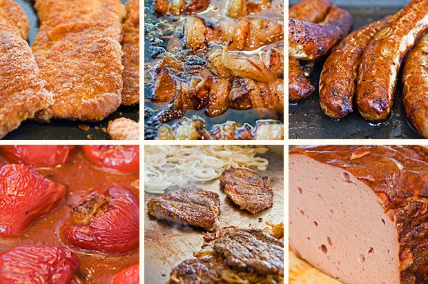 Einige unserer t&auml;glich frisch zubereiteten Gerichte.